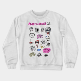 PLASTIC HEARTS Crewneck Sweatshirt